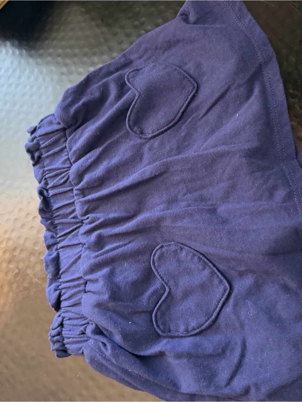 Garanimals Navy Cotton Skort with Heart Pockets